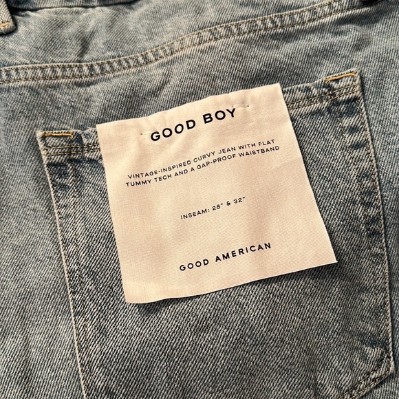 Good American Good Boy Jeans size 16 NWT - Picture 8 of 10